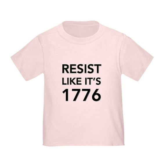 CafePress - Resist Like It's 1776 T Shirt - Cute Toddler T-Shirt, 100% Cotton
