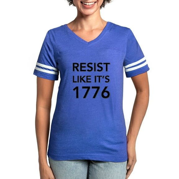 CafePress - Resist Like It's 1776 T Shirt - Womens Football Shirt