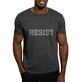 thumbnail image 1 of CafePress - Resist Typography In Grey T Shirt - Men's Classic Graphic Cotton T-Shirt, 1 of 4