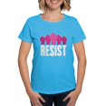 thumbnail image 1 of CafePress - Resist Women's Dark T Shirt - Women's Traditional Fit Dark T-Shirt, 1 of 4
