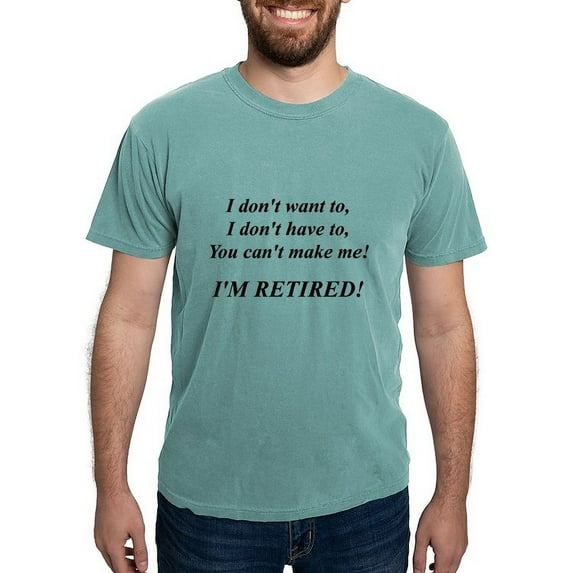 CafePress - Retire #6 T Shirt - Mens Comfort Colors Shirt