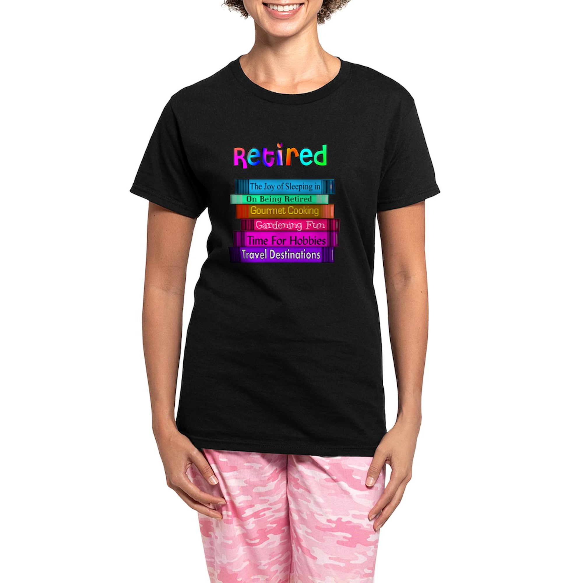 CafePress - Retired BOOK STACK Women's Dark Pajamas - Women's Short ...