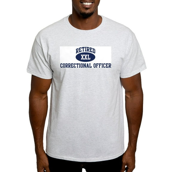 CafePress - Retired Correctional Officer Light T Shirt - Men's Classic Graphic T-Shirt