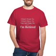 thumbnail image 1 of CafePress - Retired Dark T Shirt - Men's Classic Graphic Cotton T-Shirt, 1 of 4