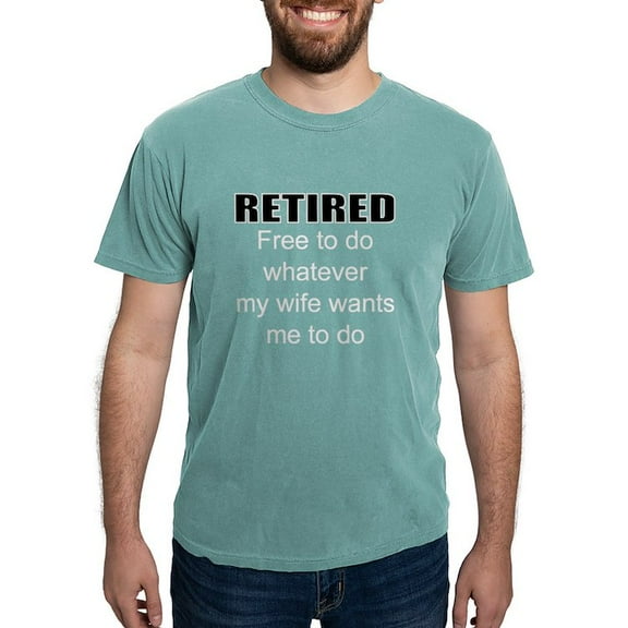 CafePress - Retired Free - Mens Comfort Colors Shirt