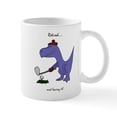 thumbnail image 1 of CafePress - Retired Golfer Dinosaur Mugs - 11 oz Ceramic Mug - Novelty Coffee Tea Cup, 1 of 4