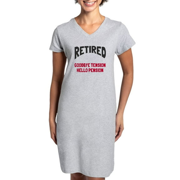 CafePress - Retired Goodbye Tension - Women's Nightshirt