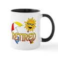 thumbnail image 1 of CafePress - Retired Mug - 11 oz Ceramic Mug - Novelty Coffee Tea Cup, 1 of 6