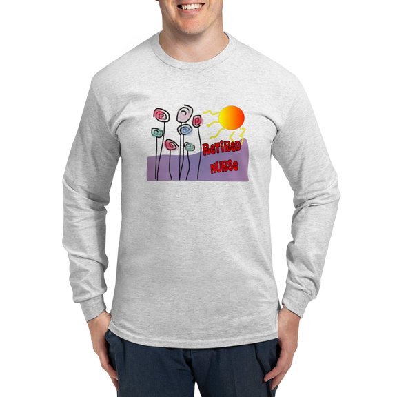 CafePress - Retired Nurse Long Sleeve T Shirt - Unisex Cotton Long Sleeve T-Shirt