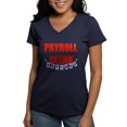 thumbnail image 1 of CafePress - Retired Payroll Clerk Women's V Neck Dark T Shirt - Women's V-Neck Dark T-Shirt, 1 of 4