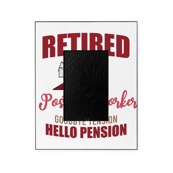 CafePress - Retired Postal Worker Funny Postman - Decorative 8x10 Picture Frame