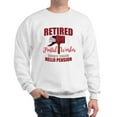 thumbnail image 1 of CafePress - Retired Postal Worker Funny Postman Hel Sweatshirt - Crew Neck Sweatshirt, 1 of 4