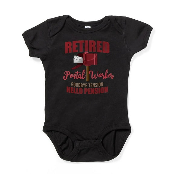 CafePress - Retired Postal Worker Funny Postman Hell Body Suit - Cute Infant Bodysuit Baby Romper - Size Newborn - 24 Months