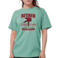thumbnail image 1 of CafePress - Retired Postal Worker Funny Postman Hello T Shirt - Womens Comfort Colors® Shirt, 1 of 4