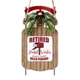 thumbnail image 1 of CafePress - Retired Postal Worker Funny Postman - Sled Ornament, 1 of 4