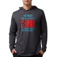 thumbnail image 1 of CafePress - Retired Postal Worker Graphic: Long Sleeve T Shirt - Mens Hooded Shirt, 1 of 3