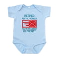 thumbnail image 1 of CafePress - Retired Postal Worker Graphic: You'R Body Suit - Baby Light Bodysuit, Size Newborn - 24 Months, 1 of 4