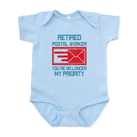 CafePress - Retired Postal Worker Graphic: You'R Body Suit - Baby Light Bodysuit, Size Newborn - 24 Months