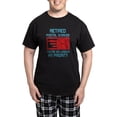 thumbnail image 1 of CafePress - Retired Postal Worker Graphic: You'Re Pajamas - Men's Dark Loose Fit Cotton Pajama Set, 1 of 7