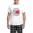 thumbnail image 1 of CafePress - Retired Postal Worker Graphic: You'Re Pajamas - Men's Light Loose Fit Cotton Pajama Set, 1 of 7