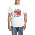 thumbnail image 1 of CafePress - Retired Postal Worker Graphic: You'Re Pajamas - Men's Light Loose Fit Cotton Pajama Set, 1 of 7