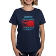 thumbnail image 1 of CafePress - Retired Postal Worker Graphic: You'Re T Shirt - Women's Traditional Fit Dark T-Shirt, 1 of 4