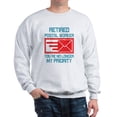thumbnail image 1 of CafePress - Retired Postal Worker Graphic: You' Sweatshirt - Crew Neck Sweatshirt, 1 of 4
