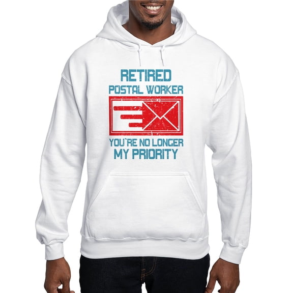 CafePress - Retired Postal Worker Graphic: You' Sweatshirt - Pullover Hoodie, Hooded Sweatshirt