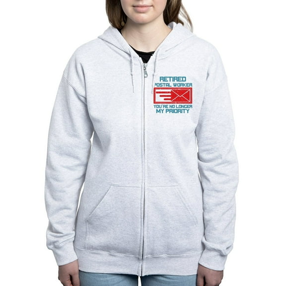 CafePress - Retired Postal Worker Graphic: You' Sweatshirt - Women's Zip Hoodie