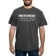 thumbnail image 1 of CafePress - Retired T Shirt - Mens Comfort Colors Shirt, 1 of 5