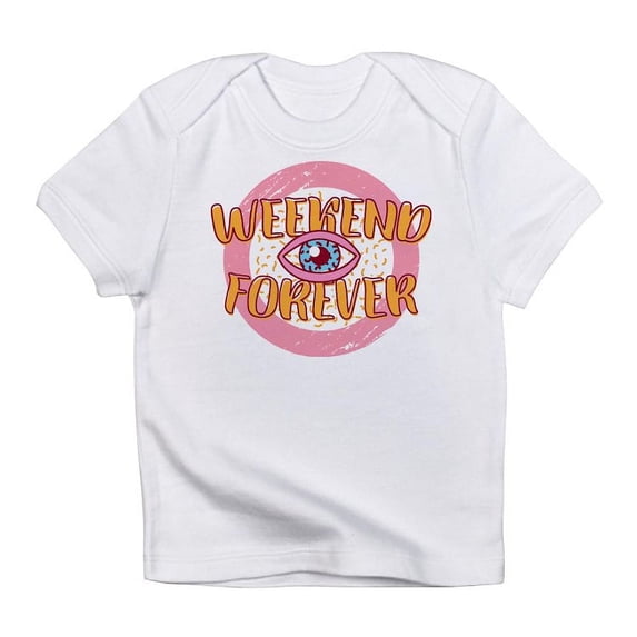 CafePress - Retro 80S Weekend Forever T Shirt - Infant T-Shirt
