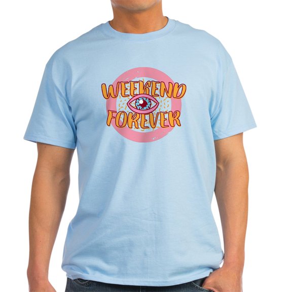 CafePress - Retro 80S Weekend Forever T Shirt - Men's Classic Graphic T-Shirt