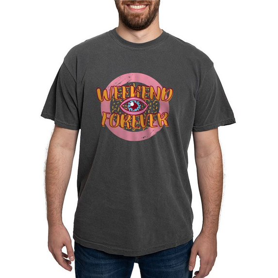 CafePress - Retro 80S Weekend Forever T Shirt - Mens Comfort Colors Shirt