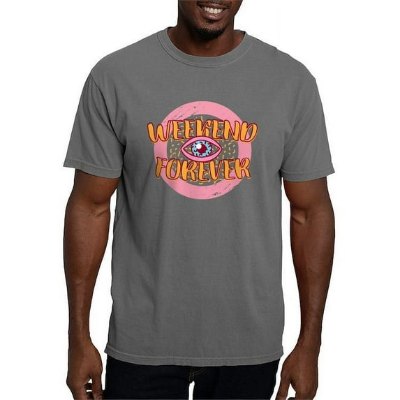CafePress - Retro 80S Weekend Forever T Shirt - Mens Comfort Colors Shirt