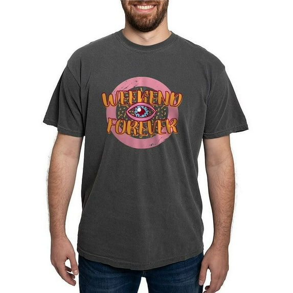 CafePress - Retro 80S Weekend Forever T Shirt - Mens Comfort Colors Shirt
