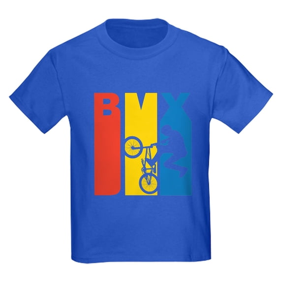 CafePress - Retro BMX T Shirt - Dark T-Shirt Kids XS-XL