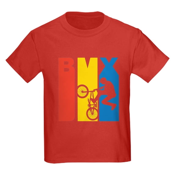 CafePress - Retro BMX T Shirt - Dark T-Shirt Kids XS-XL