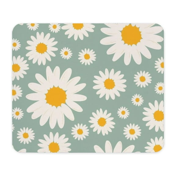 CafePress - Retro Boho Colorful Floral Art - Non-slip Rubber Mousepad, Gaming Mouse Pad