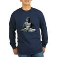 thumbnail image 1 of CafePress - Retro Buddha Long Sleeve Dark T Shirt - Long Sleeve Dark T-Shirt, 1 of 4