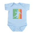thumbnail image 1 of CafePress - Retro Dodgeball Body Suit - Baby Light Bodysuit, Size Newborn - 24 Months, 1 of 4