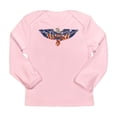 thumbnail image 1 of CafePress - Retro Eagle And USA Flag Long Sleeve Infant T Shir - Long Sleeve Infant T-Shirt, 1 of 2
