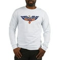 thumbnail image 1 of CafePress - Retro Eagle And USA Flag Long Sleeve T Shirt - Unisex Cotton Long Sleeve T-Shirt, 1 of 4