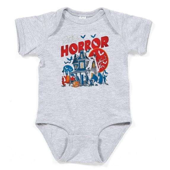 CafePress - Retro Horror T Shirt - Cute Infant Bodysuit Baby Romper - Size Newborn - 24 Months