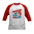 thumbnail image 1 of CafePress - Retro Horror T Shirt Kids Baseball T Shirt - Kids Cotton Baseball Jersey, 3/4 Sleeve Shirt, 1 of 4