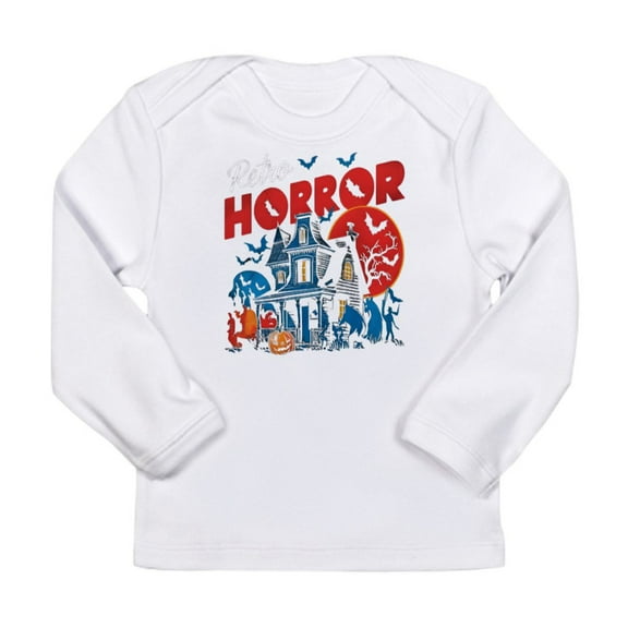 CafePress - Retro Horror T Shirt Long Sleeve Infant T Shirt - Long Sleeve Infant T-Shirt