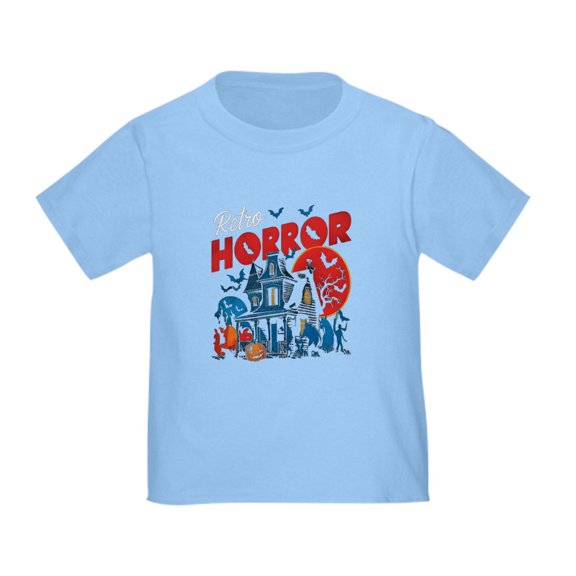 CafePress - Retro Horror T Shirt Toddler T Shirt - Cute Toddler T-Shirt, 100% Cotton