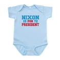 thumbnail image 1 of CafePress - Retro Nixon 1972 Infant Bodysuit - Baby Light Bodysuit, Size Newborn - 24 Months, 1 of 4