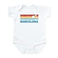 thumbnail image 1 of CafePress - Retro Palm Tree Barcelona Infant Bodysuit - Baby Light Bodysuit, Size Newborn - 24 Months, 1 of 4