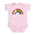 thumbnail image 1 of CafePress - Retro Rainbow Unicorn Body Suit - Baby Light Bodysuit, Size Newborn - 24 Months, 1 of 4