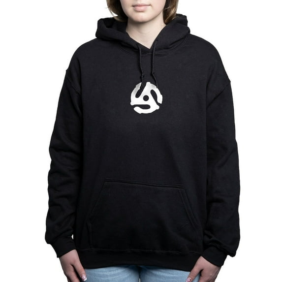 CafePress - Retro Silver 45 Rpm Sweatshirt - Pullover Hoodie, Classic & Comfortable Hooded Sweatshirt